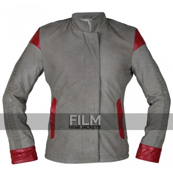 The Force Awakens Star Wars Finn Leather Jacket For Women